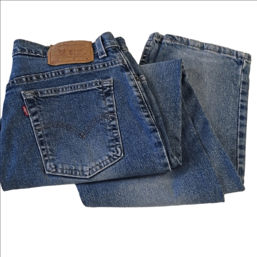 Y2K Vintage LEVI'S 550 Relaxed Fit Tapered Leg